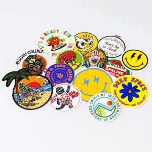 Eco-friendly Waterproof Custom Printing Cartoon Holographic Die Cut Vinyl Stickers Mixed Colors PVC Material Stars