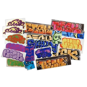 Egg Shell Sticker Color Printing Graffiti Custom Destructible Eggshell Stickers Printing