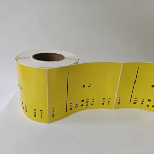 Extra Large Self Adhesive Colorful Label Paper Stickers Waterproof and Tearless with Wax Coating