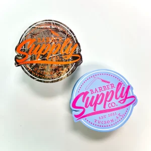 Eye Catching Brand Promotional Giveaway Marketing Sticker Custom Logo Design Your Own Die Cut Waterproof UV Resistant Craft