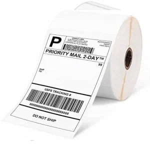 Factory 4*6 Labels Thermal Sticker A6 Paper Shipping 4×6 Direct Thermal Label Self Adhesive Paper Roll
