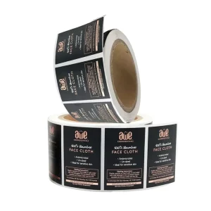 Factory Custom Print Gold Foil Sticker Scratch Off Roll Form Labels Digital Printing Glossy Adhesive Waterproof 500pcs