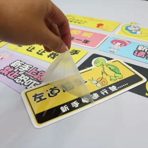 Factory Customized Magnetic Stickers Any Magnetic Stickers in the Shape of Logos