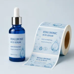 Factory Direct Bottle Sticker Labels Product Labels for Cosmetics Beverages and Retail Packaging