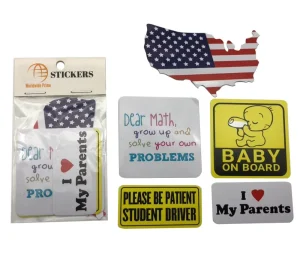 Factory Direct Cartoon Stickers Custom Sticker Packs for Kids Fun Promotion and Gifts