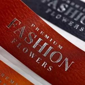 Factory Direct Custom Silver Foil Label Stickers Eco Friendly Degradable Art Textured Paper For Cosmetic Packaging