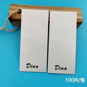 Factory Direct Supply Customized Perfume Test Paper Different Shapes & Sizes Shopping Use Custom Label 7*9cm