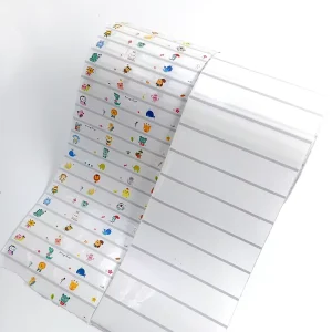 Factory Manufacture Various Popular Cute Colorful Name Stickers Personalized Customizable Name Sticker in Rolls