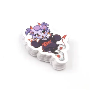 Factory Price Anime Stickers Custom Transparent PET Labels Waterproof Cartoon Characters Vinyl Decals For Fan Club