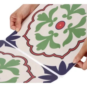 Factory Price Peel and Stick Tile Pvc Floor Stickers Waterproof Luxury Vinyl Floor Tile Stickers for Home Decoration