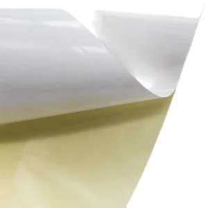 Factory Price Self Adhesive Cast Coated Label Glossy Blank White Sticker Paper Sheet