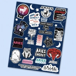 Factory Price Self Adhesive Digital Printing Journal Stickers Set Scrapbooking