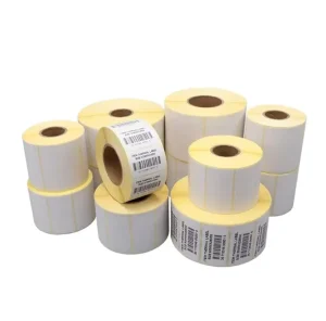 Factory Price Thermal Transfer Blank Self-adhesive Label Stickers for Supermarkets Retail Stores