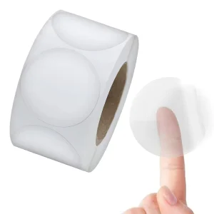 Factory Transparent Plastic Clear Sealing Sticker Packaging