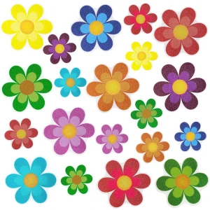 Flower Strong Adhesive Bathroom Non-slip Sticker Bathroom Bathtub Toilet Patch Stick Strip Floor Tile Sticker