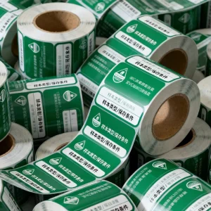 Food Cosmetic Custom Packaging Labels Roll Waterproof Adhesive Logo Sticker Label