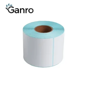 Food Grade Safe Adhesive Labels Custom Printed Logo Thermal Transfer Stickers 60x100mm Industrial Packaging Labels Supermarket
