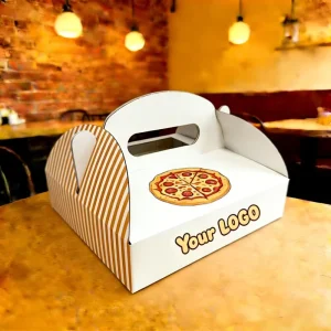 Food Packaging Cartons Eco Friendly Kraft Paper Boxes Custom Design Logo for Restaurant Takeout Bakery Food Storage