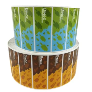 Food Packaging Labels for Bottles and Bags Labels Sticker Label in Roll for Product Packaging