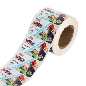 Food Packaging Labels for Bottles and Plastic Printing Bags Labels Sticker Label in Roll for Product Packaging