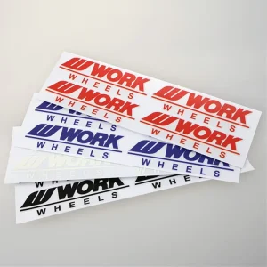 Free Design Custom Full Color Printing Transfer Window Logo Vinyl Car Decal Die Cut Stickers