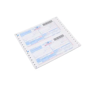 Free Sample Self Adhesive Courier Bills Express Carbonless Paper Express Waybill With Barcodes