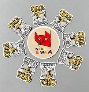 Full Custom Die Cut Promotional Company Logo Multiple Designs Glossy Matte Label Private Cartoon Adhesive Stickers