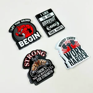 Fully Customized Logo Labels Self Adhesive Vinyl Stickers Printing Waterproof Outdoor Use Private Design Die Cut Stickers