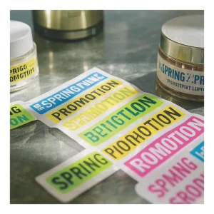 Garment Holographic Sticker Roll Sheet