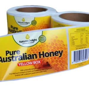 Glossy Adhesive Custom Packaging Labels Printing Label Sticker for Sale