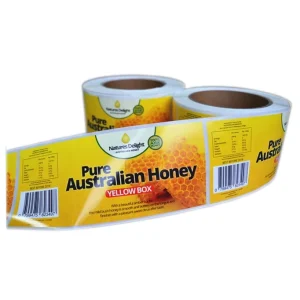 Glossy Adhesive Custom Printing Label Sticker