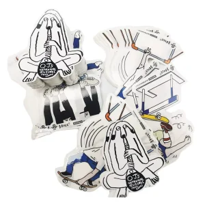 Glossy Die Cut Personality Shape Transparent Label Sticker Custom Design Waterproof Translucent Cutting Printed Logo Labels