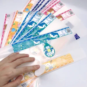 Gold Foil Digital Printing Light White Films Labels With Neck Seal Lid Stickers for Bottle Mason Canning Jar Packaging
