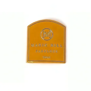 Good Quality Luxury Waterproof Metal Perfume Bottle Sticker Label Furniture Nameplates Wine Tag with LOGO