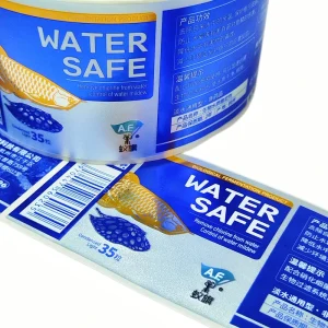 Health Supplement Use Waterproof Label Sticker Custom Labels Stickers Packaging Labels for Bottle Can Tin