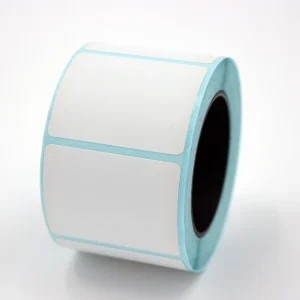 Heat Sensitive Blank White Custom Printing Direct Thermal Barcode Paper Labels Sticker Rolls for Supermarket Use