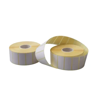 Heat Sensitive Waterproof 30×15 Thermal Adhesive Shipping Barcode Sticker Direct Printing Compatible Thermal Label Rolls