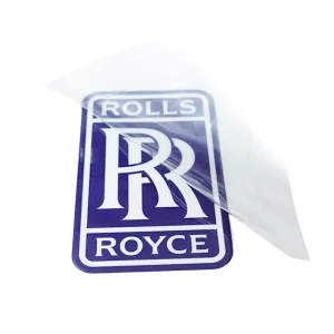 Heat Transfer Stickers for Clothes Custom Gold Metal UV Transfer Sticker