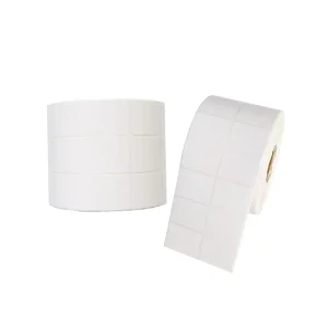 High Level Thermal Adhesive Sticker Labels for Printers Waterproof Hot Melt Rubber Adhesive Single Sided Carton Sealing Use