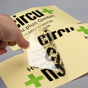 High Quality Adhesive Die Cut Water Proof PVC Decal Vinyl Sticker