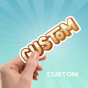 High Quality Brand Vinyl Decals Sticker Labels Logo Custom UV Transfer Die Cut Stickers Printing for Business