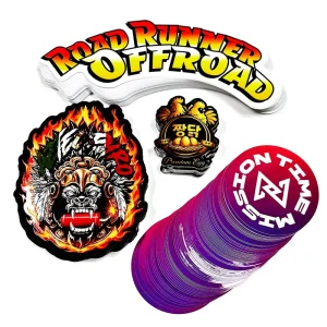 High Quality Custom Die Cut Stickers Waterproof Vinyl Durable Stickers For Decoration Promotion