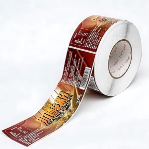 High Quality Custom Self Adhesive Roll Waterproof Medicine Bottle Packaging Printing Labels Sticker with Logo