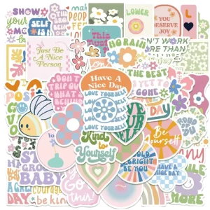 High Quality Custom Vinyl Holographic Waterproof Adhesive UV Resistant Die Cut Sticker Sheet Environmentally Friendly
