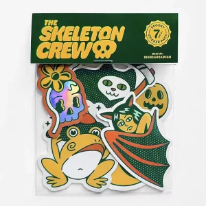 High Quality Custom Waterproof PVC Individually Die Cut Stickers Custom Logo Sticker Packs With Top Card