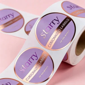 High Quality Customized Self-Adhesive Labels for Gift Packaging Labels