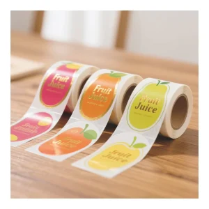 High Quality Holographic Stickers With QR Code Label