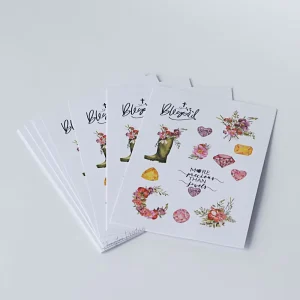 High Quality Special shaped Die cut Vinyl Waterproof UV Self Adhesive Custom Stickers for Decorating Cups and for