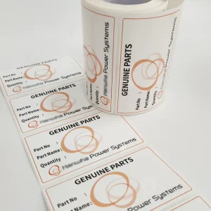 High Quality Vinyl Waterproof Custom Private Brand Name Printing Logo Adhesive Labels Stickers Roll Packaging Labels