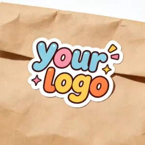 High Quality Waterproof DIY Self Adhesive Print Custom Logo Stickers for Decoration